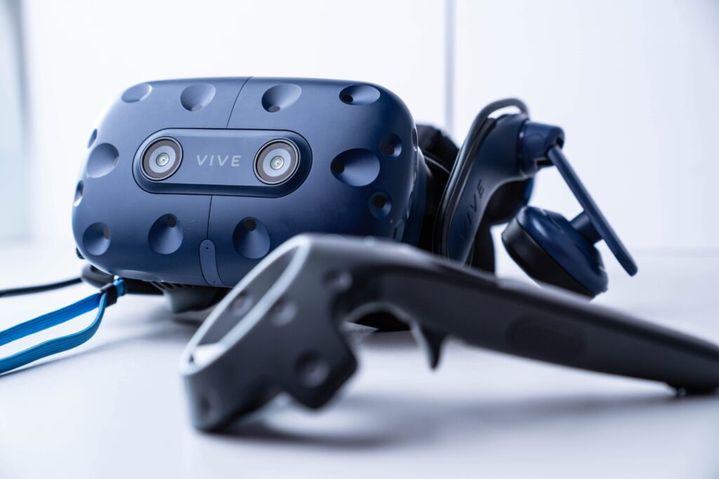 Kompletne urządzenie do wirtualnej rzeczywistości HTC Vive z kontrolerem
